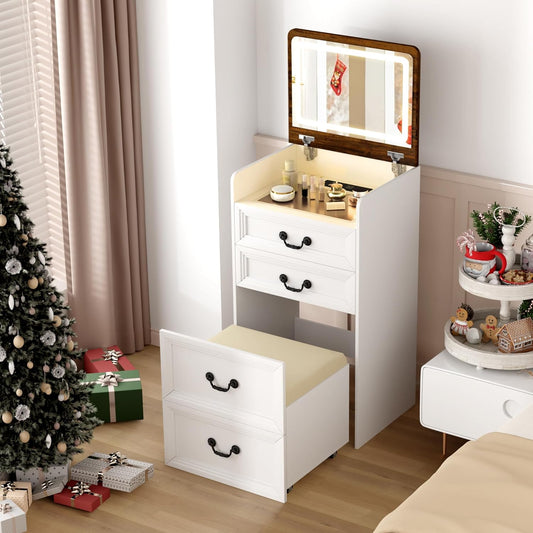 Holixo™3-in-1 Makeup Vanity Desk