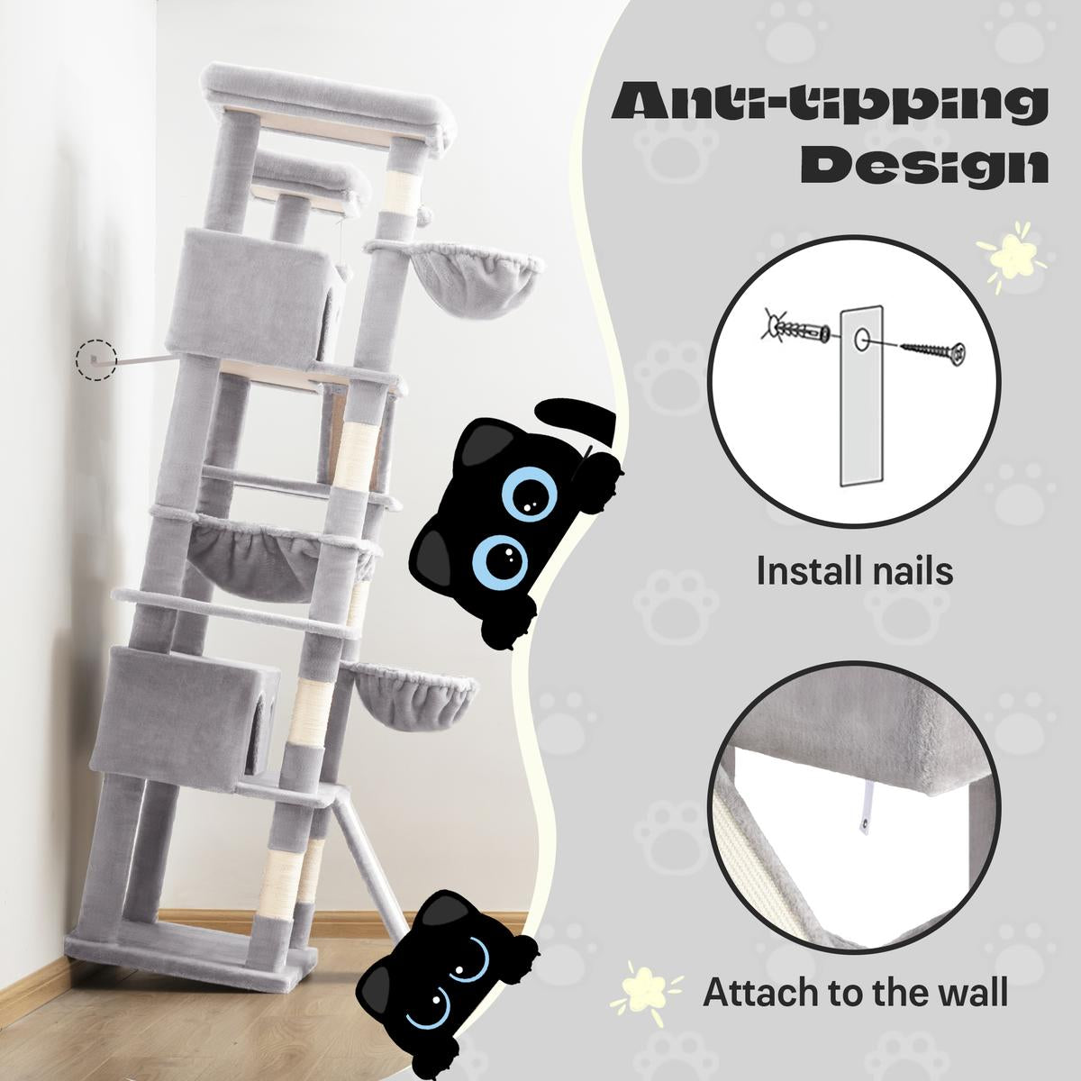 🔥cat climbing frame