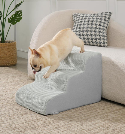 3-5 Step Non-Slip Pet Stairs Suitable for High Bed Climbing