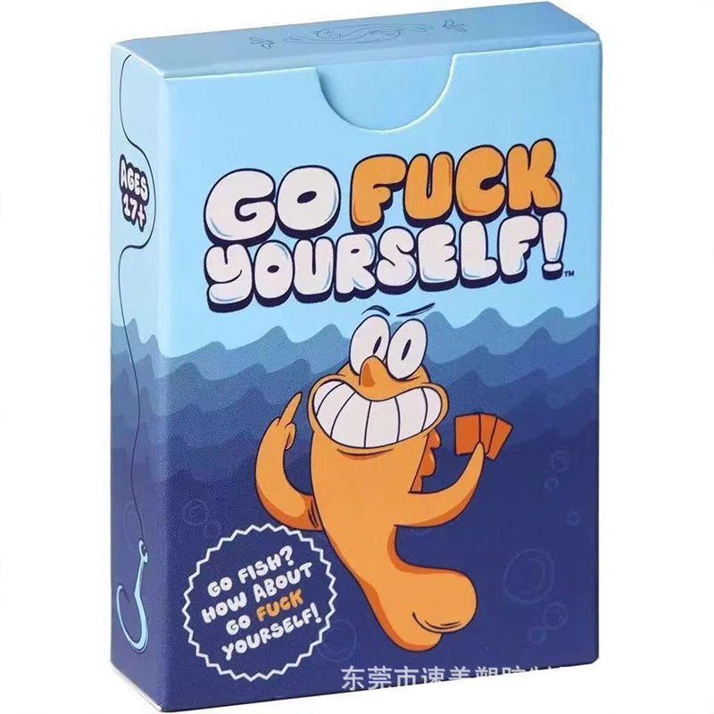 Go F*** Yourself Adult Card Game - Hilarious Party Game for 3-10 Players - Quick Easy Setup - Perfect Stocking Stuffer - Made Out of Spite