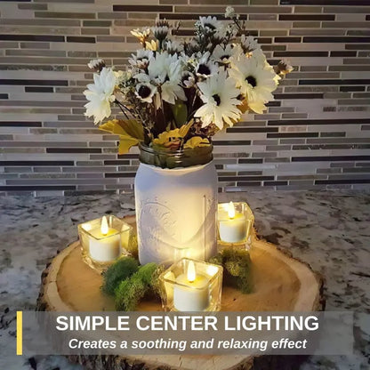 🔥 The Last Tea Lights You'll Ever Need (6 Pack)— Rechargeable. Realistic & Remote-Controlled!