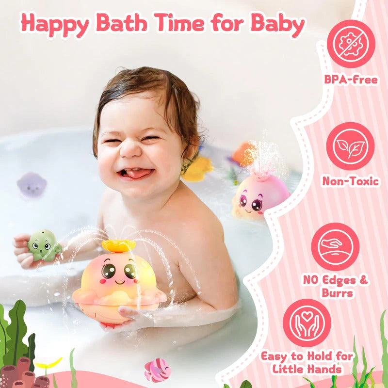 Light-Up Octopus Bath Toy