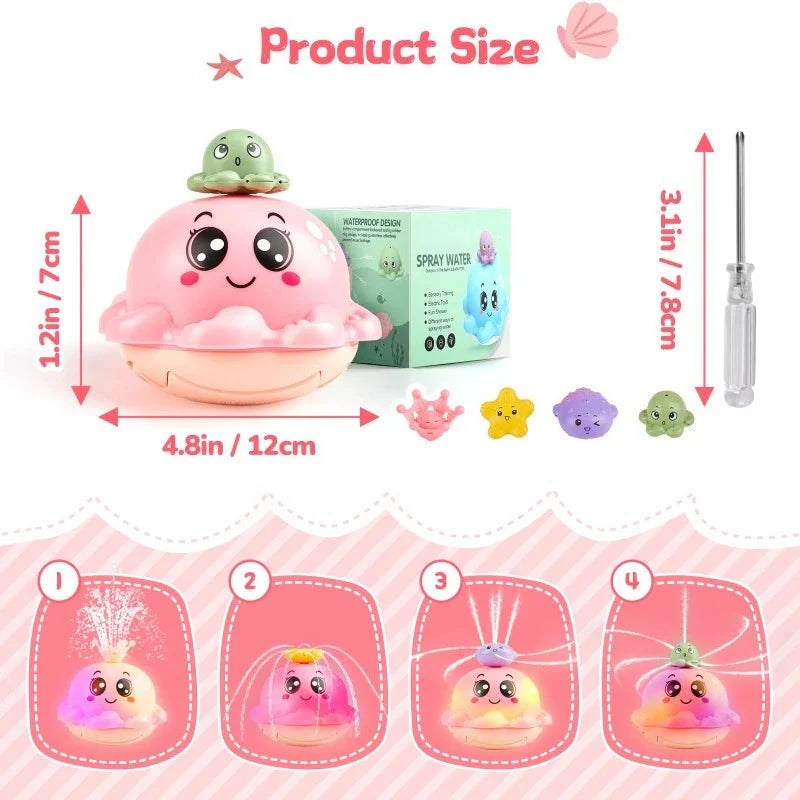 Light-Up Octopus Bath Toy