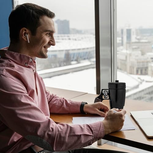 Pukomc Gun mug.Ceramic Coffee Mug.Fathers Day Dad Gifts. Birthday Gifts for Men and Women Revolver Coffee Mug for Cappuccino Latte or Hot Tea (16OZ)