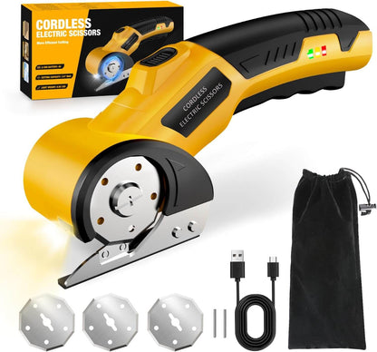 Effortless Cordless Electric Power Cutter - Heavy Duty Multi-Purpose Scissors