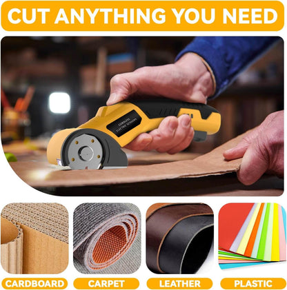 Effortless Cordless Electric Power Cutter - Heavy Duty Multi-Purpose Scissors