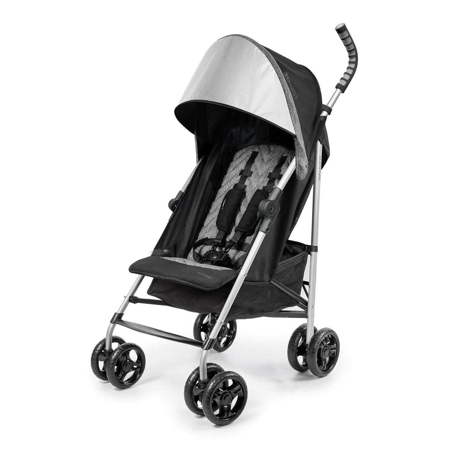 Compact Foldable Baby Stroller with Storage