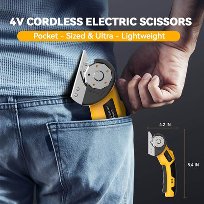 Effortless Cordless Electric Power Cutter - Heavy Duty Multi-Purpose Scissors