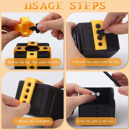 🔥 Final Day —Colorful Gift Box with Middle Finger – Funny Prank Box for Adults, Perfect for Parties and Holidays