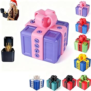🔥 Final Day —Colorful Gift Box with Middle Finger – Funny Prank Box for Adults, Perfect for Parties and Holidays