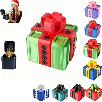 🔥 Final Day —Colorful Gift Box with Middle Finger – Funny Prank Box for Adults, Perfect for Parties and Holidays
