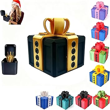 🔥 Final Day —Colorful Gift Box with Middle Finger – Funny Prank Box for Adults, Perfect for Parties and Holidays