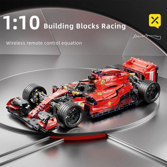 1:10 Scale High-Performance Formula Racing Car Model Building Kit