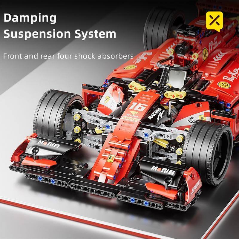 1:10 Scale High-Performance Formula Racing Car Model Building Kit