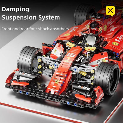 1:10 Scale High-Performance Formula Racing Car Model Building Kit