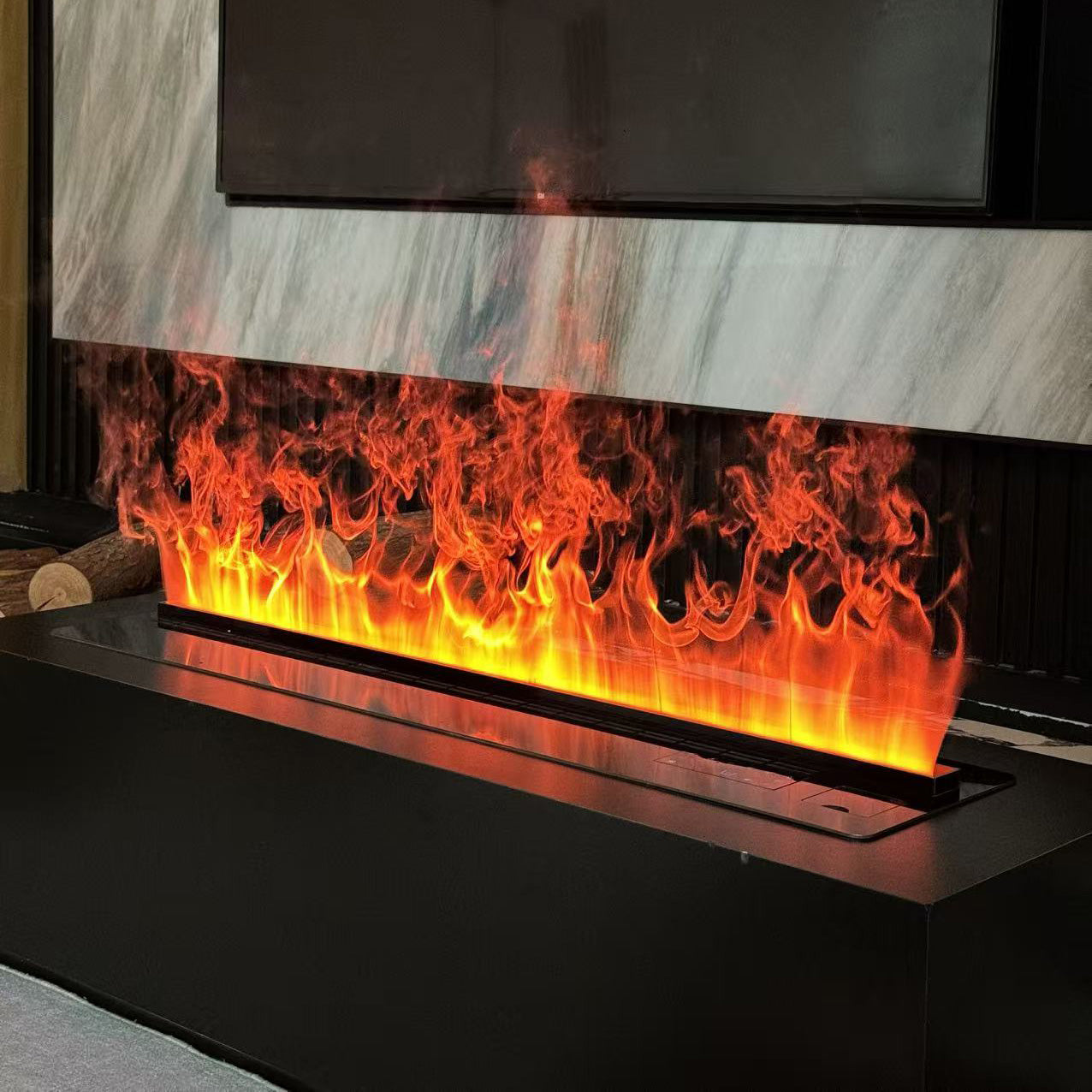 🔥 BUY 1 GET 1 FREE | 100CM 3D Vapor Smart Fireplace (Today Only)