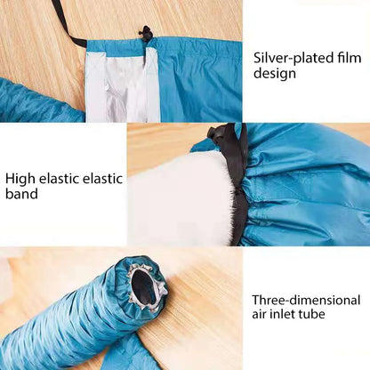 Folding Dog Dry Bag Bath Bathing Tools for Dogs Pet Hair Dryer Blow Bag Cat Drying Bag Pets Cleaning Grooming Accessories