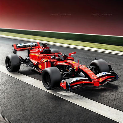1:10 Scale High-Performance Formula Racing Car Model Building Kit