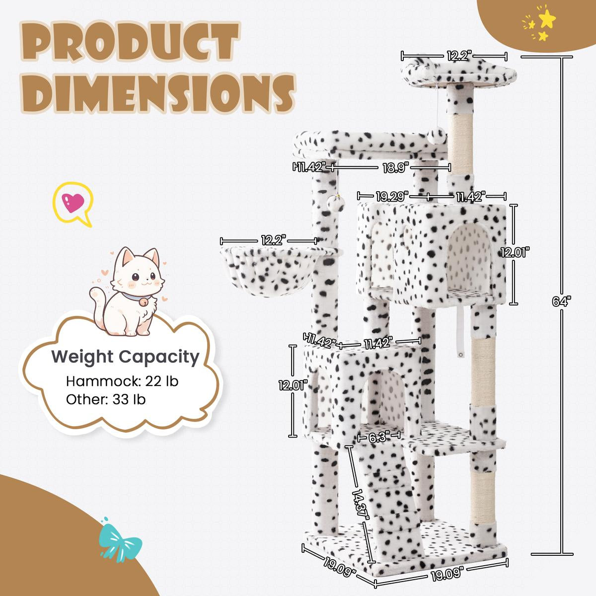 🔥cat climbing frame