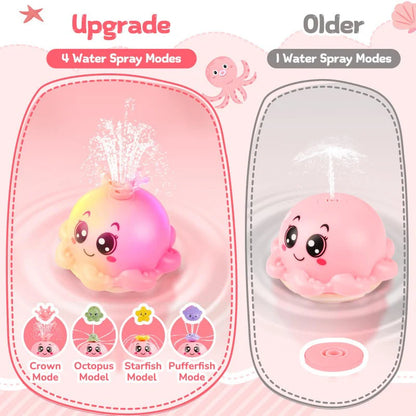 Light-Up Octopus Bath Toy