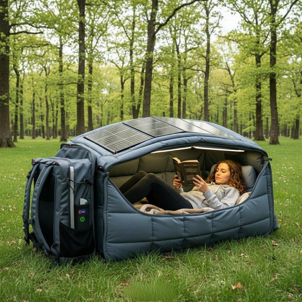 Holixo™ Solar Sleep Pod
