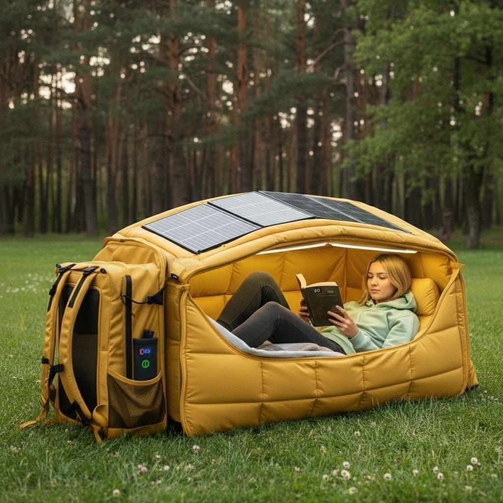 Holixo™ Solar Sleep Pod