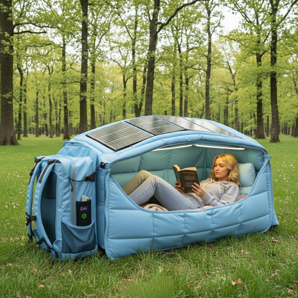 Holixo™ Solar Sleep Pod