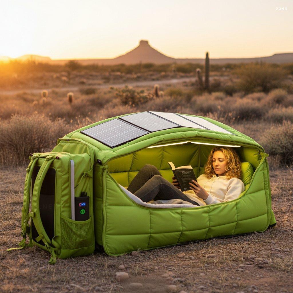 Holixo™ Solar Sleep Pod