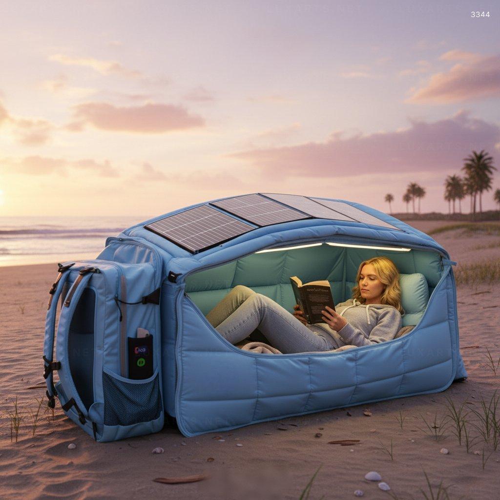 Holixo™ Solar Sleep Pod