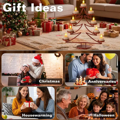 🔥 The Last Tea Lights You'll Ever Need (6 Pack)— Rechargeable. Realistic & Remote-Controlled!