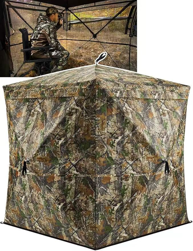 270° See-Through Hunting Blind (Camouflage)