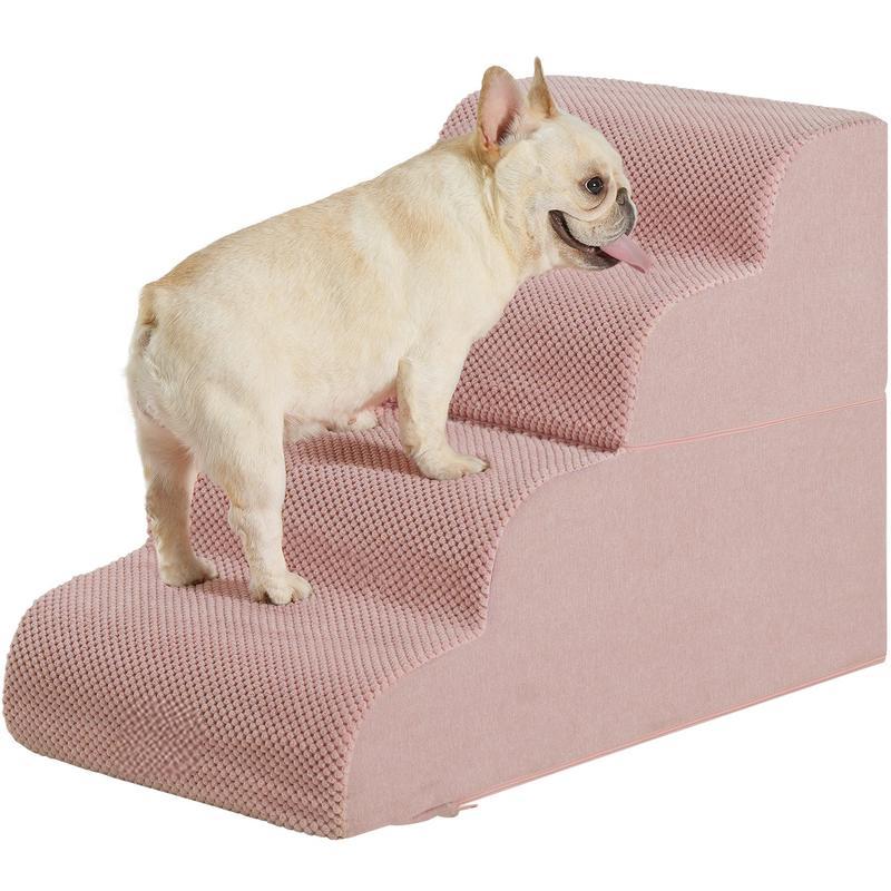 3-5 Step Non-Slip Pet Stairs Suitable for High Bed Climbing
