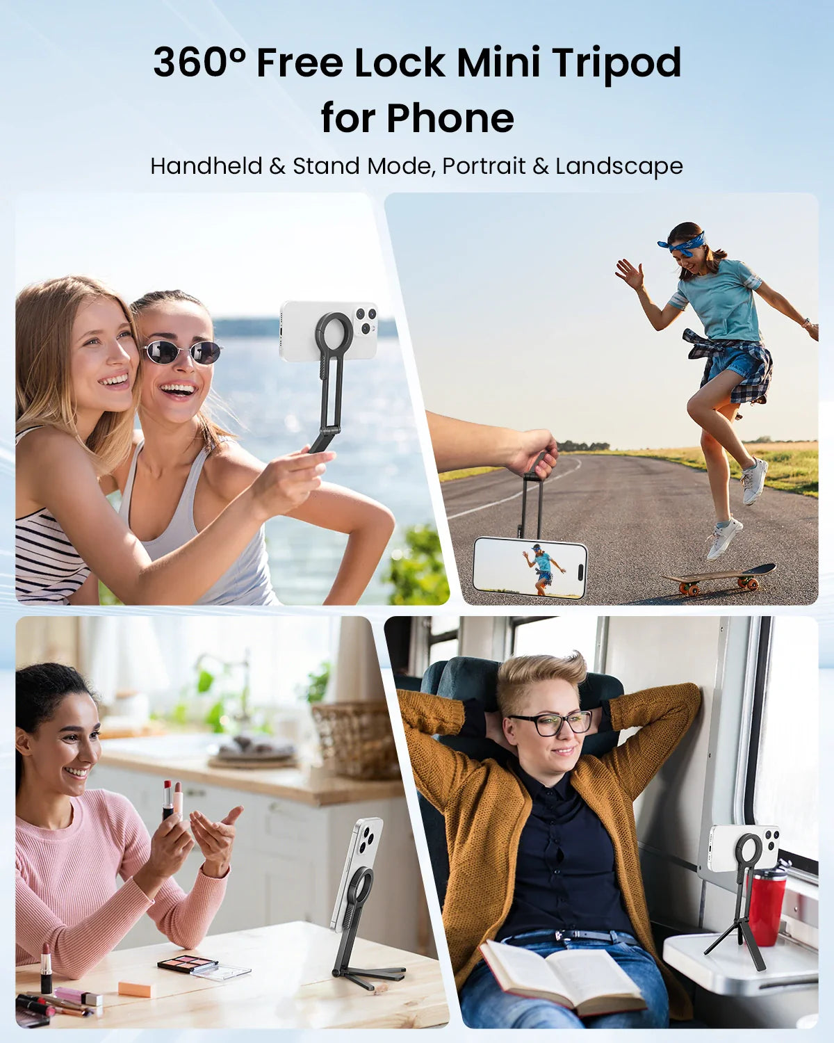 Magnetic MagSafe Phone Tripod Stand