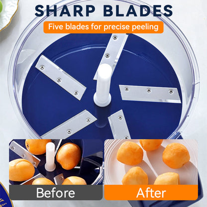 🎄 Special Offers for Christmas 🎄Transparent Electric Fruit and Vegetable Peeler