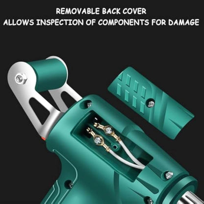 60W Electric Soldering Gun Kit with Auto Feed & Accessories