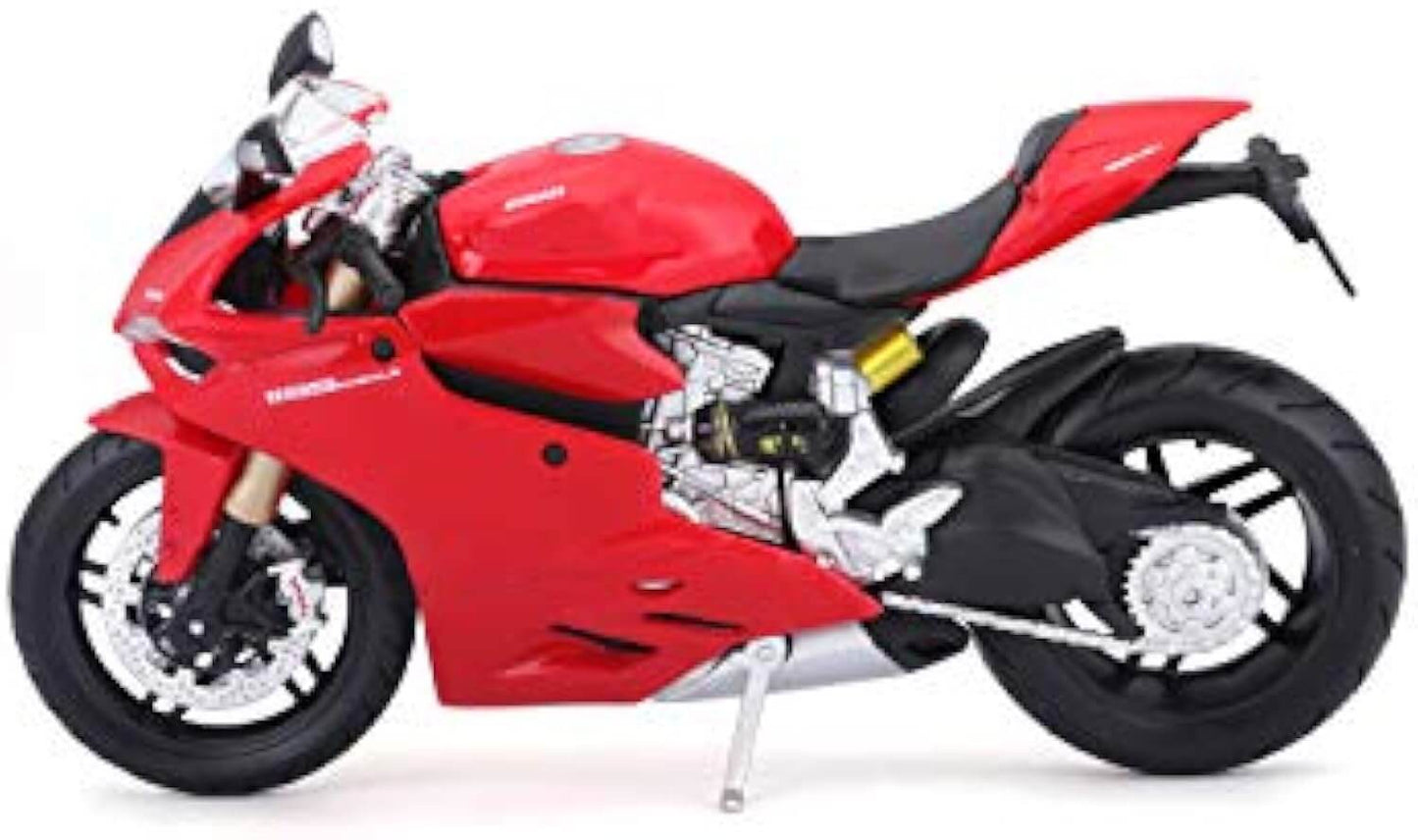 1:10 Scale Alloy Super Racing Motorcycle Model with Sound & Lights